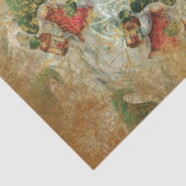 kerstkoepel met boomgaard tissuepapier (Detail)