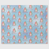 kerstkoepel met Cadeaus - speciaal aangepast Cadeaupapier (Vlak)