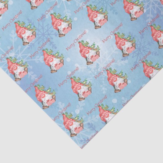 kerstkoepel met Cadeaus - speciaal gepersonaliseer Tissuepapier (Detail)