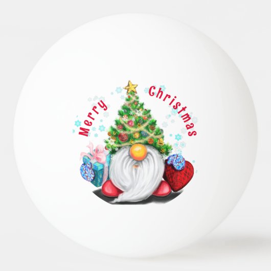 kerstkoepel met Gift Ping Ball (Voorkant)