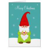 Kerstkoepel met Hoefijzer (Voorkant)