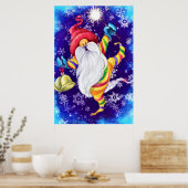 kerstkoepel met Poster van cellen - schilderen (Keuken)