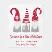 kerstkoepel voor de Feestdagen op maat Fleece Deken (Voorkant)