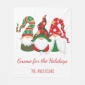 kerstkoepel voor de Feestdagen op maat Fleece Deken (Voorkant)