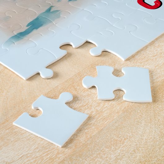 Kerstkoets - Santa's Delivery Wagon Legpuzzel (Zijkant)