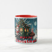 Kerstkoets - Santa's Delivery Wagon Mok (Midden)