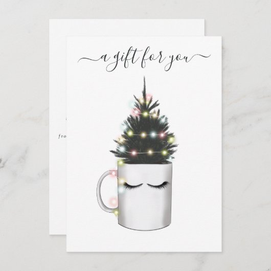 kerstkoffie (Voorkant / Achterkant)