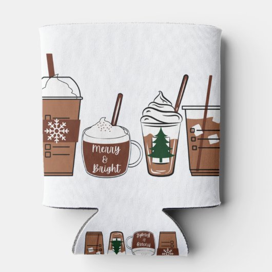 kerstkoffie blikjeskoeler (Achterkant)