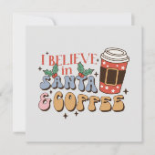 kerstkoffie | Kerstman en koffie (Voorkant)