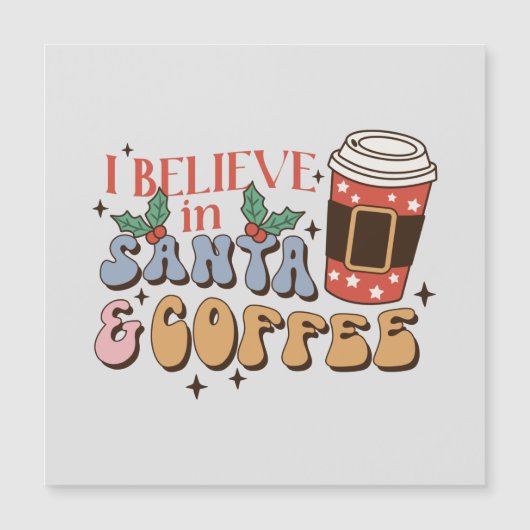 kerstkoffie | Kerstman en koffie (Voorkant)