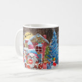 Kerstkoffie Koffiemok (Voorkant links)