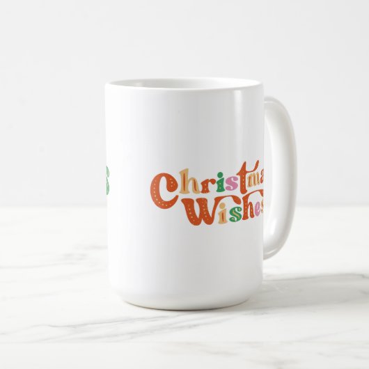 Kerstkoffie Koffiemok (Voorkant rechts)