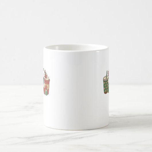 kerstkoffie koffiemok (Center)