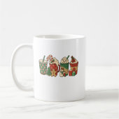 kerstkoffie koffiemok (Links)