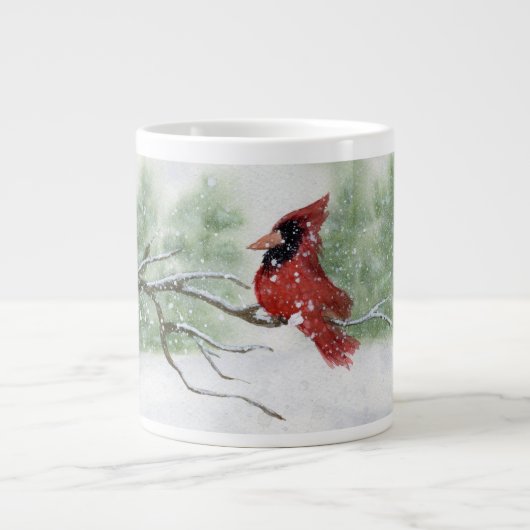 kerstkoffie-mok grote koffiekop (Voorkant)