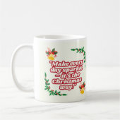 kerstkoffie-Mok Koffiemok (Links)
