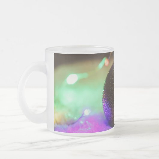 kerstkoffie-mok matglas koffiemok (Links)