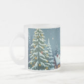 kerstkoffie-Mok Matglas Koffiemok (Links)