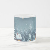 kerstkoffie-Mok Matglas Koffiemok (Center)