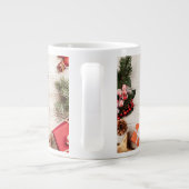 Kerstkoffie mok met gouden balletjes (Achterkant)