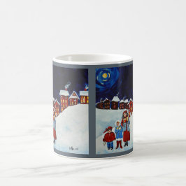Kerstkoffie-Mok met kerstcadeau Koffiemok