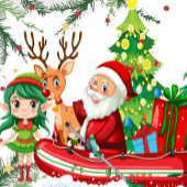 kerstkoffie-Mok Tweekleurige Koffiemok