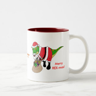 kerstkoffie-Mok van Design Tweekleurige Koffiemok