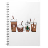 kerstkoffie notitieboek (Voorkant)