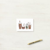 kerstkoffie post-it® notes (Op bureau)