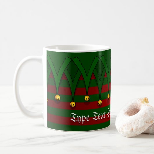 Kerstkoffie - Speciale aanbiedingen voor feestdage Koffiemok (Met donut)