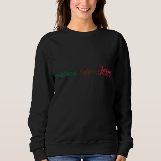 Kerstkoffie Trui (Voorkant)