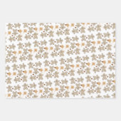 Kerstkoffie Vellen Inpakpapier Gemberkoek  (Voorkant 3)