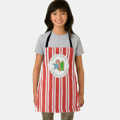 Kerstkoffiebakken Whimsical Colorful Cookies Schort (Insitu)