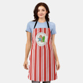 Kerstkoffiebakken Whimsical Colorful Cookies Schort (Gedragen)