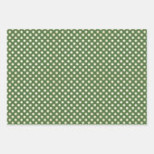 Kerstkoffiekabouters Inpakpapier Vel (Voorkant 2)