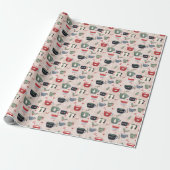 Kerstkoffiemok Cadeaupapier (Uitgerold)