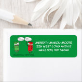 kerstkoken Funny Chef Spices Etiket (Insitu)