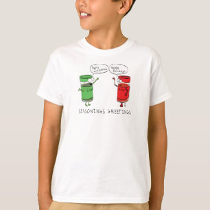 kerstkoken Funny Chef Spices T-shirt