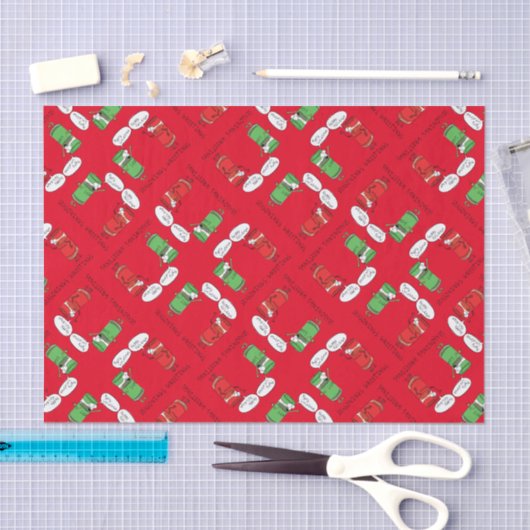 kerstkoken Funny Chef Spices Tissuepapier (Craft)