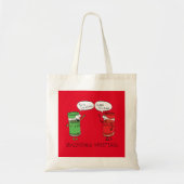 kerstkoken Funny Chef Spices Tote Bag (Voorkant)