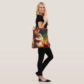 Kerstkonijn 1 tote bag (Op model)