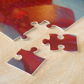 Kerstkonijn (2) legpuzzel (Zijkant)