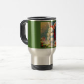 Kerstkonijn 2 reisbeker (Voorkant links)