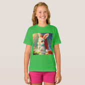 Kerstkonijn 2 t-shirt (Voorkant volledig)