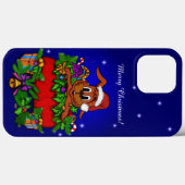 Kerstkonijn Case-Mate iPhone Case (Achterkant (horizontaal))