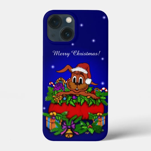 kerstkonijn Case-Mate iPhone case (Achterkant)