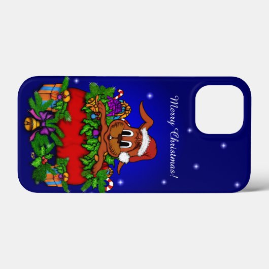 kerstkonijn Case-Mate iPhone case (Achterkant (horizontaal))