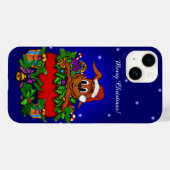 kerstkonijn Case-Mate iPhone case (Achterkant (horizontaal))