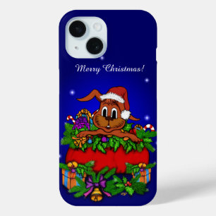 kerstkonijn iPhone 15 case