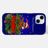 kerstkonijn Case-Mate iPhone case (Achterkant (horizontaal))
